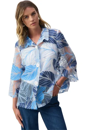 Joseph Ribkoff Kurtki, Kobieta, Wielobarwność, 2XL, Poliester, Lekka Kurtka
