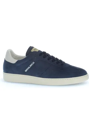 Woolrich Buty, Mężczyzna, Niebieski, 42 EU, Skóra, Suede Sneakers