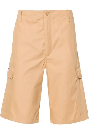 Kenzo Szorty, Mężczyzna, brązowy, XL, Bawełna, Szorty Cargo Workwear
