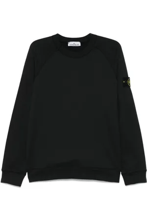 Stone Island Bluzy, Mężczyzna, Czarny, M, Czarne Swetry dla Mężczyzn