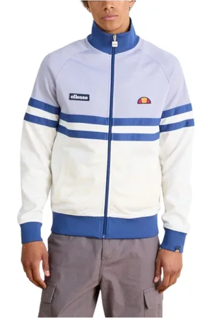 Ellesse Bluzy, Mężczyzna, Wielobarwność, S, Kurtka Rimini Track Lawenda Biały