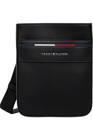 Tommy Hilfiger Torebki, Mężczyzna, Czarny, ONE SIZE, Torba Crossbody Signature