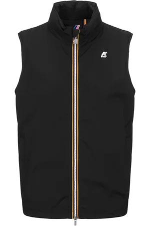 K-Way Kurtki, Mężczyzna, Czarny, L, Nylon, Valen Stretch Nylon Jersey
