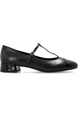 Tory Burch Buty, Kobieta, Czarny, 39 EU, Skóra, Skórzane czółenka