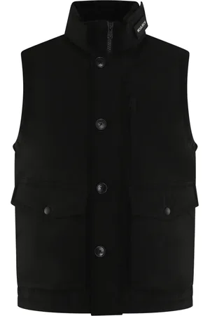 Woolrich Kurtki, Mężczyzna, Czarny, L, Kamizelka Ramar