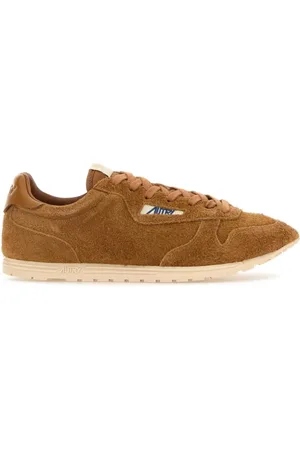 Autry Buty, Mężczyzna, brązowy, 45 EU, Zamsz, Kamelowe Zamszowe Sneakersy Windspin