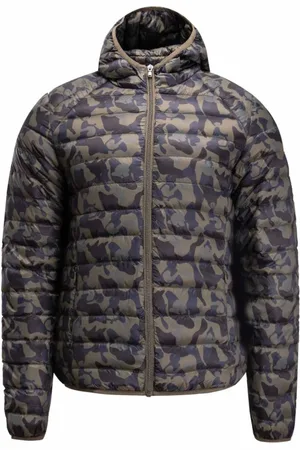 Jott Kurtki, Mężczyzna, Zielony, L, Nico Hooded Puffer Jacket