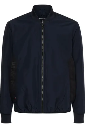 Tommy Hilfiger Kurtki, Mężczyzna, Niebieski, M, Nylon, Lekka Kurtka