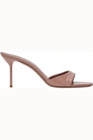 PARIS TEXAS Buty, Kobieta, Różowy, 37 1/2 EU, Skóra, Sandały na niskim obcasie Lidia Mule