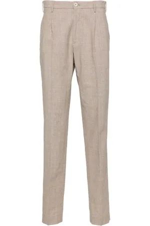 Incotex Spodnie, Mężczyzna, Beżowy, S, Spodnie Slim-fit