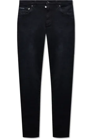 Dolce & Gabbana Jeansy, Mężczyzna, Czarny, S, Jeansyy typu ‘slim’