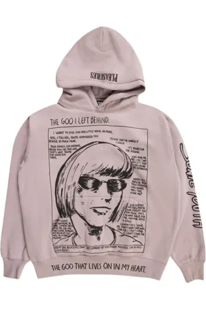 Pleasures Bluzy, Mężczyzna, Różowy, S, Sonic Youth Goo Hoodie Fioletowy