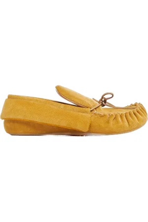 J.W.Anderson Buty, Mężczyzna, Żółty, 40 EU, Skóra, Stylowe płaskie buty