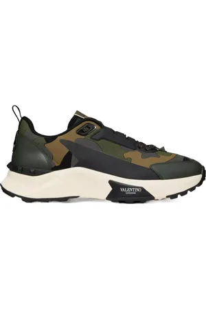 VALENTINO GARAVANI Buty, Mężczyzna, Zielony, 41 EU, Skóra, True Act Sneakers