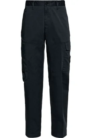 Stone Island Spodnie, Mężczyzna, Niebieski, W33, Bawełna, Spodnie Casualowe