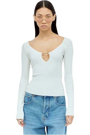 Jacquemus Koszulki, Kobieta, Biały, M, Le Haut Pralù Top