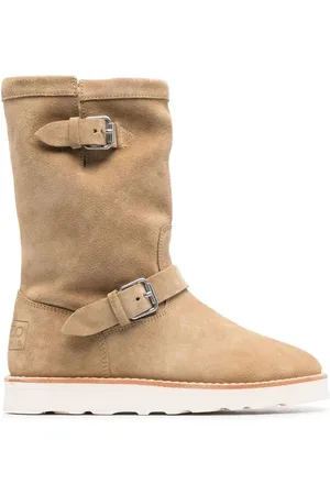 Kenzo Buty, Kobieta, brązowy, 36 EU, Skóra, Skórzane Botki do Kostki