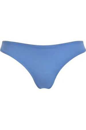 Vilebrequin Stroje kąpielowe, Kobieta, Niebieski, S, Solidne midi figi bikini dla kobiet