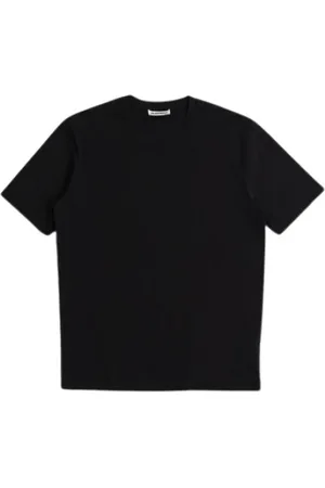 Jil Sander Koszulki, Mężczyzna, Czarny, L, Bawełna, T-shirt z okrągłym dekoltem