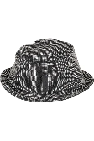 J.W.Anderson Akcesoria, Kobieta, Szary, ONE SIZE, Bawełna, Stylowy kapelusz typu bucket hat