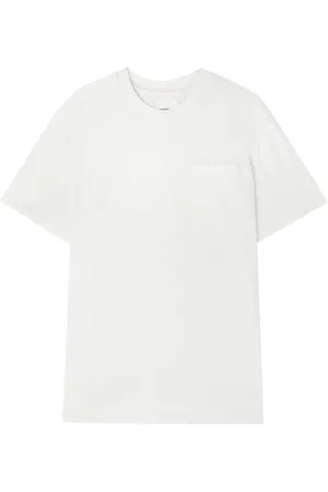Jil Sander Koszulki, Mężczyzna, Biały, M, Bawełna, T-shirt z okrągłym dekoltem