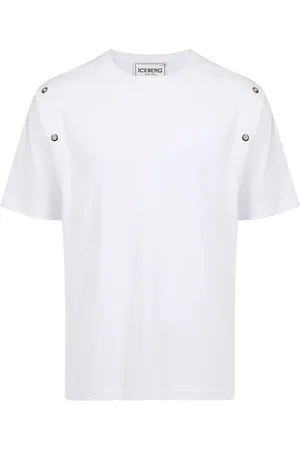 Iceberg Koszulki, Mężczyzna, Biały, 2XL, T-shirt Regular Fit