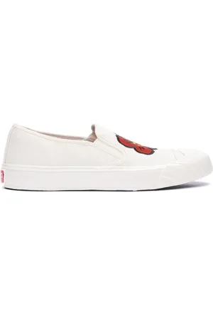 Kenzo Buty, Mężczyzna, Biały, 40 EU, Białe Sneakersy Szkolne