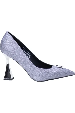 Karl Lagerfeld Buty, Kobieta, Szary, 38 EU, Czółenka Debut Brooch Court