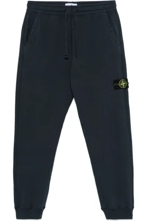 Stone Island Spodnie, Mężczyzna, Niebieski, L, Niebieskie Bawełniane Spodnie Podnieś Styl