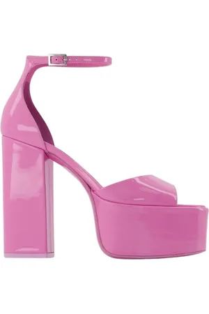 PARIS TEXAS Buty, Kobieta, Różowy, 37 1/2 EU, Skóra, Sandały na platformie Tatiana