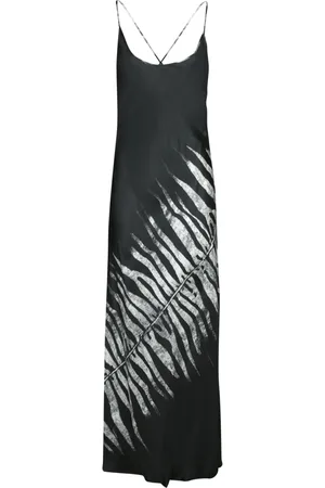 Roberto Cavalli Sukienki, Kobieta, Czarny, M, Elegancka Czarna Sukienka Jedwabna