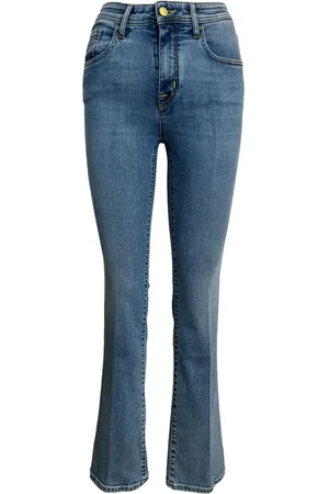 Jacob Cohen Jeansy, Kobieta, Niebieski, W26, Denim, Dżinsy Flare z Wysokim Stanem - Lys Denim