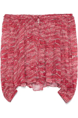 Isabel Marant Koszulki, Kobieta, Różowy, S, Elastyczna bluzka hiszpanka