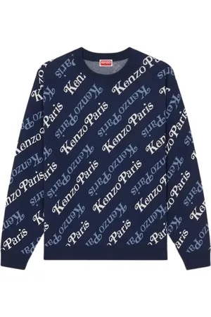 Kenzo Bluzy, Mężczyzna, Czarny, M, Bawełna, Paris Logo Sweatshirt