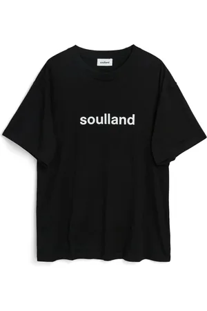 Soulland Koszulki, unisex, Czarny, XS/S, Bawełna, T-shirt Ocean