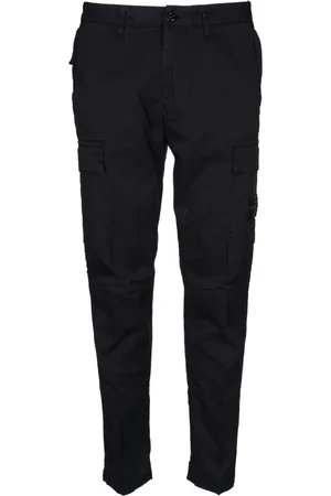 Stone Island Spodnie, Mężczyzna, Czarny, W36, Bawełna, Stylowe spodnie