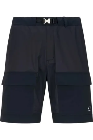 K-Way Szorty, Mężczyzna, Niebieski, S, Niebieskie spodenki outdoorowe na lato