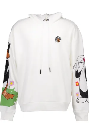 Iceberg Bluzy, Mężczyzna, Beżowy, S, Bawełna, Ecru Hoodie