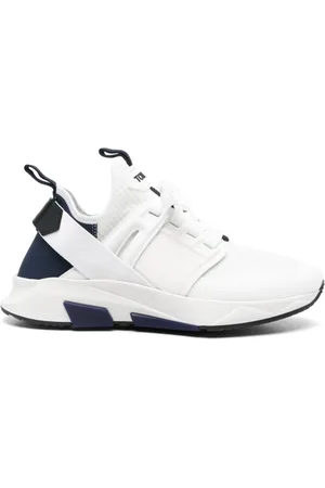 Tom Ford Buty, Mężczyzna, Biały, 41 EU, Bawełna, Jago Sneakers