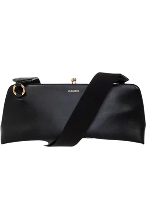Jil Sander Torebki, Kobieta, Czarny, ONE SIZE, Skóra, Mała torebka na ramię Goji