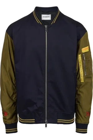Iceberg Kurtki, Mężczyzna, Wielobarwność, XL, Nylon, Kurtka Regular Fit
