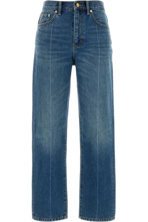 Tory Burch Jeansy, Kobieta, Niebieski, W28, Denim, Klasyczne jeansy denimowe