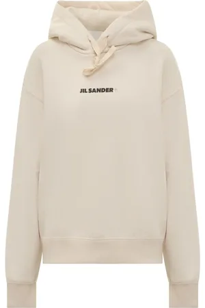Jil Sander Bluzy, Kobieta, Beżowy, XS, Bawełna, Stylowa Bluza