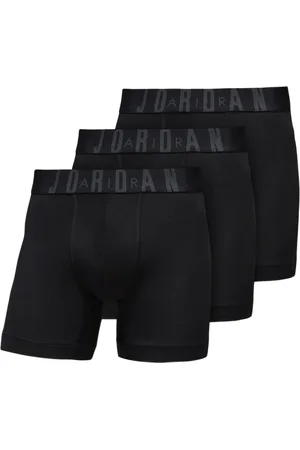 Jordan Bielizna, Mężczyzna, Czarny, L, Czarny Zestaw Bielizny Męskiej z Elastyczną Gumą