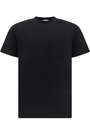 VALENTINO GARAVANI Koszulki, Mężczyzna, Czarny, S, Bawełna, Bawełniana koszulka Signature Vlogo