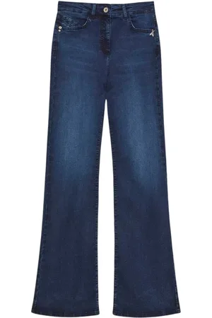 Patrizia Pepe Jeansy, Kobieta, Niebieski, W30, Bawełna, Flared Jeansy