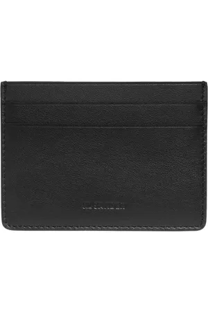 Jil Sander Akcesoria, Mężczyzna, Czarny, ONE SIZE, Skóra, Etui na karty
