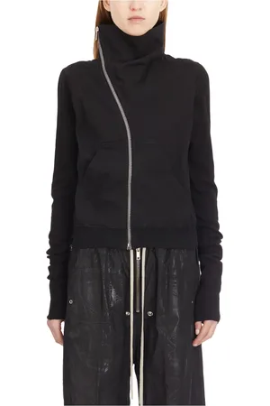 Rick Owens Bluzy, Kobieta, Czarny, M, Góra Czarny Sweter