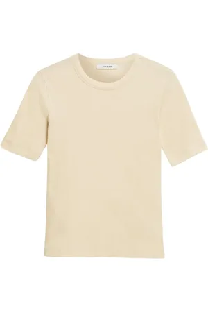 Ivy & Oak Swetry, Kobieta, Żółty, XL, Bawełna, Wygodny bawełniany T-shirt
