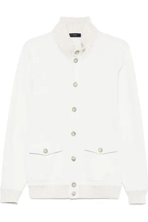 FAY Kurtki, Mężczyzna, Biały, 2XL, Stylowe Płaszcze Kolekcja